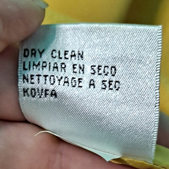 NWT amazing Le Suit mustard yellow longline suit coat/blazer, sz 18. - Picture 10 of 11